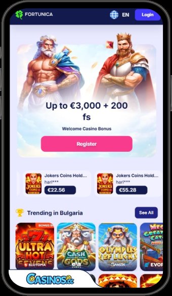 Discover fortunica casino login